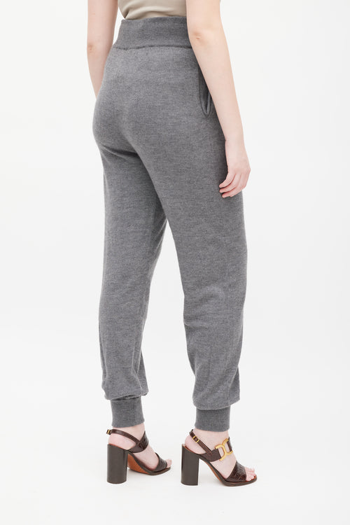 Chloé Grey High Waist Jogger