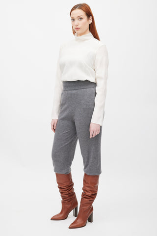 Chloé Grey High Waist Jogger