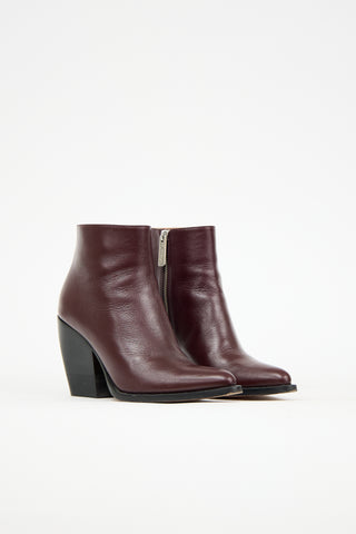 Chloé Leather Rylee Ankle Boot