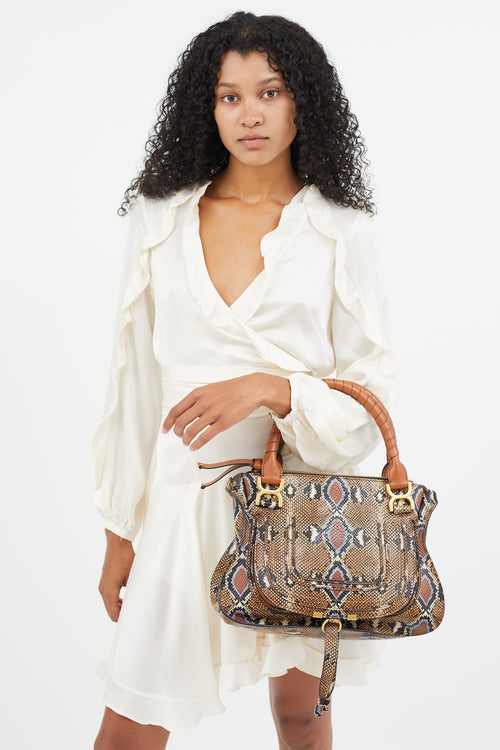 Chloé Brown 
Multicolour Marcie Bag