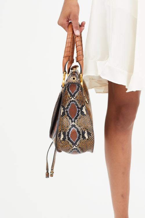 Chloé Brown 
Multicolour Marcie Bag