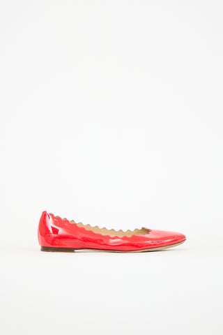 Chloé Patent Lauren Ballet Flat