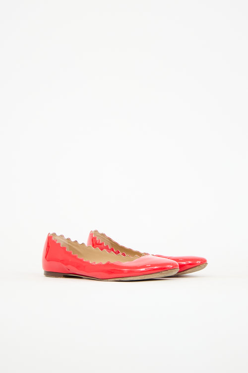 Chloé Patent Lauren Ballet Flat