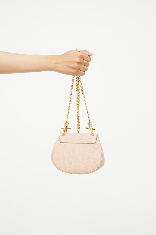 Chloé Pink Drew Crossbody Bag