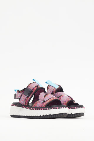 Chloé Pink 
Multicolour Lilli Sandal