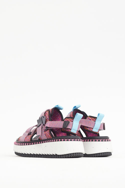 Chloé Pink 
Multicolour Lilli Sandal