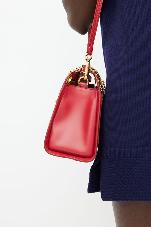 Chloé Red 
Gold Annie Shoulder Bag