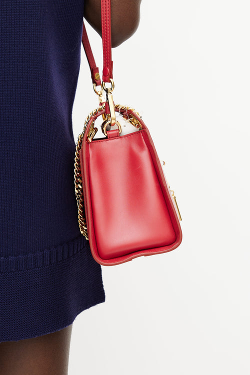 Chloé Red 
Gold Annie Shoulder Bag