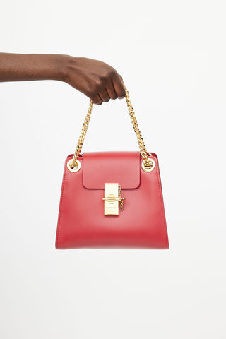 Chloé Red 
Gold Annie Shoulder Bag