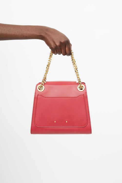 Chloé Red 
Gold Annie Shoulder Bag