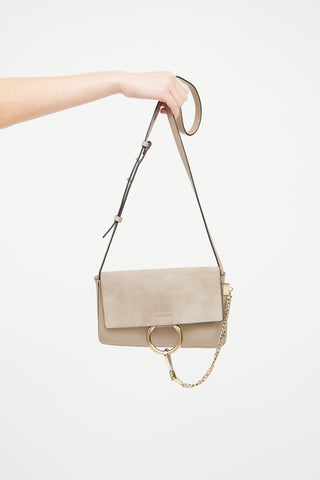 Chloé Grey Faye Small Bag