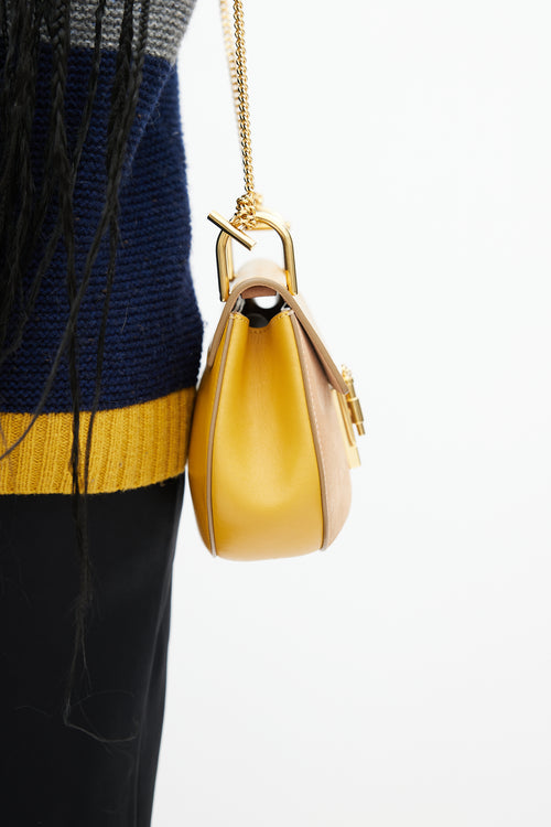 Chloé Yellow 
Beige Drew Bag