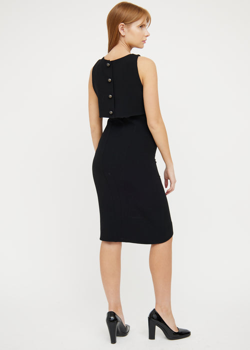 Fendi Black Sleeveless Dress