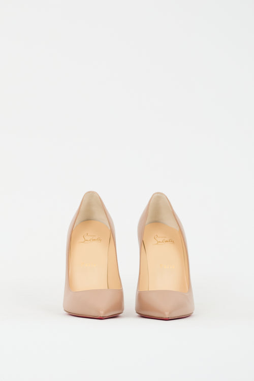 Christian Louboutin Beige Leather Kate Pump