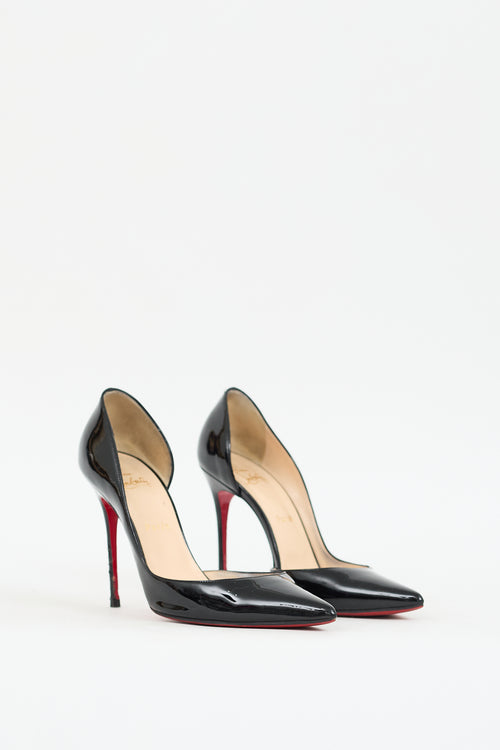 Christian Louboutin Black Patent Iriza Pump