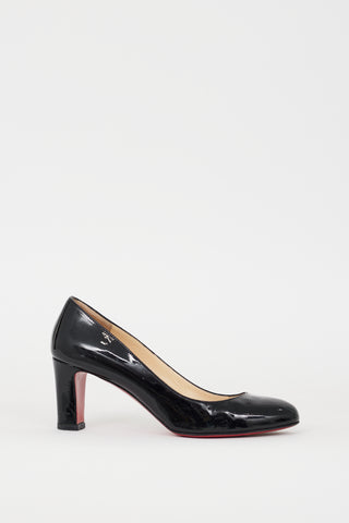 Christian Louboutin Black Patent Leather Lady Gena Pump