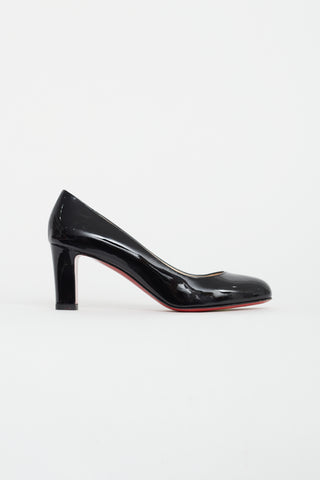 Christian Louboutin Black Patent Leather Pump