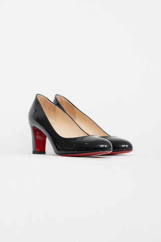 Christian Louboutin Black Patent Leather Pump