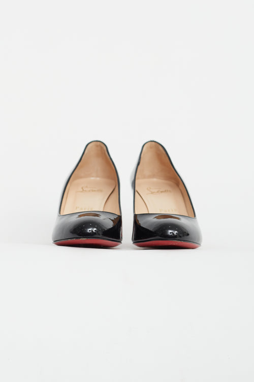 Christian Louboutin Black Patent Leather Pump