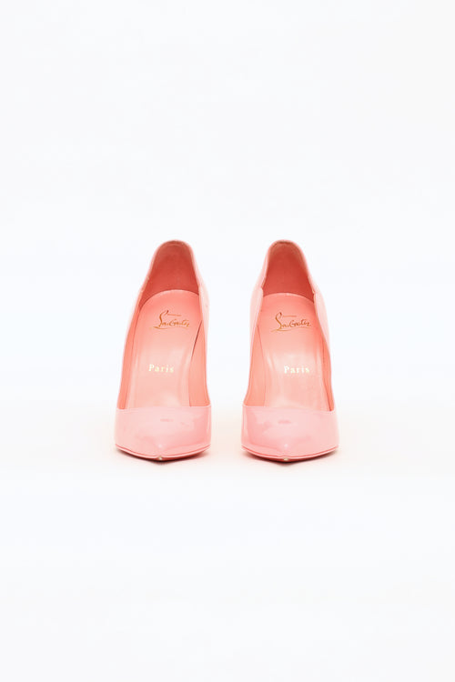 Christian Louboutin Pink Patent Hot Chick Pump