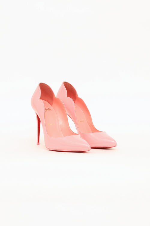 Christian Louboutin Pink Patent Hot Chick Pump