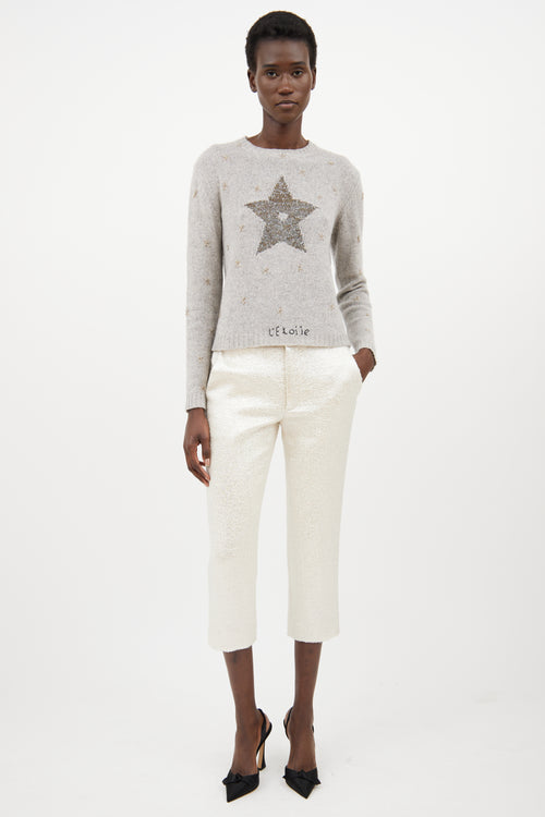 Dior Grey 
Gold L
Etoile Knit Sweater