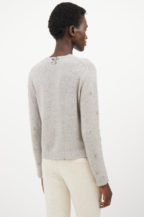 Dior Grey 
Gold L
Etoile Knit Sweater