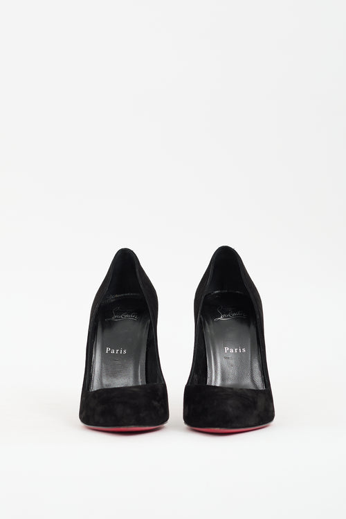 Christian Louboutin Black Suede Fifi Pump