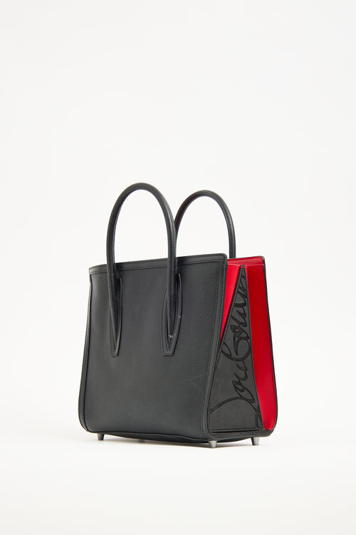 Christian Louboutin Black Leather Medium Paloma Bag