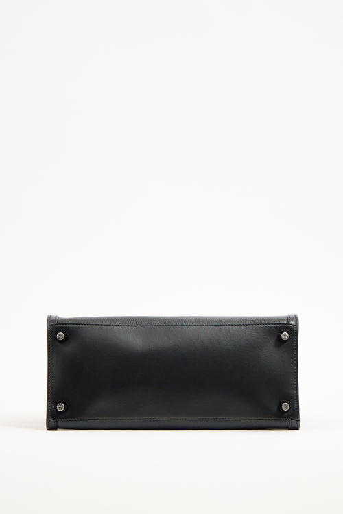 Christian Louboutin Black Leather Medium Paloma Bag