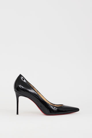 Christian Louboutin Black Patent Leather Décolleté 554 100 Pump