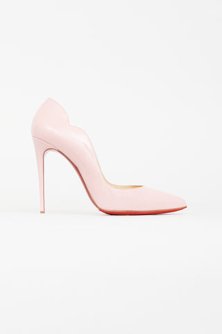 Christian Louboutin Pink Patent Hot Chick Pump