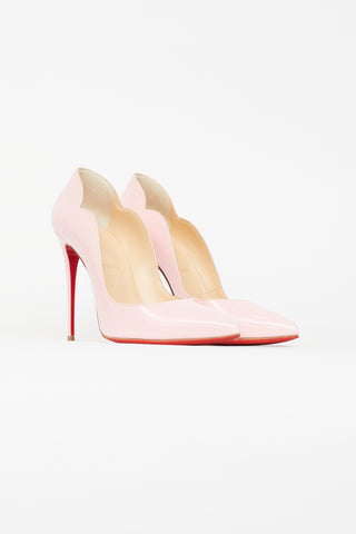 Christian Louboutin Pink Patent Hot Chick Pump