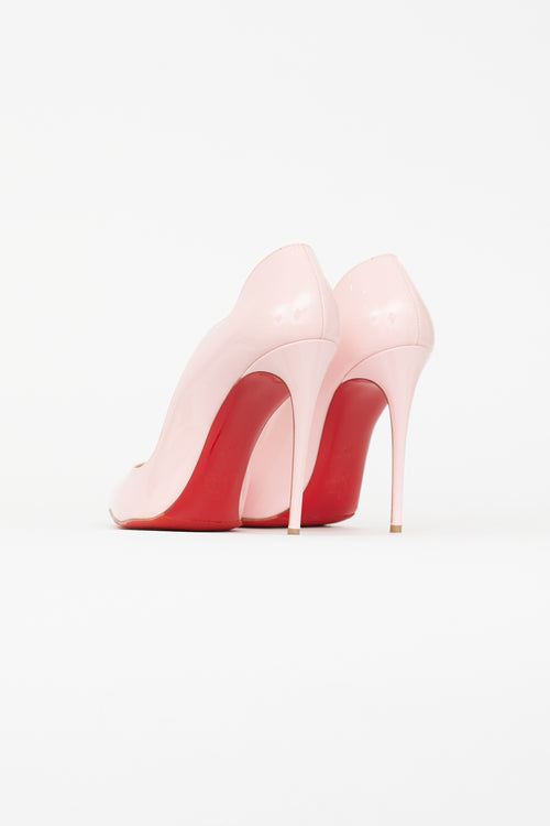 Christian Louboutin Pink Patent Hot Chick Pump