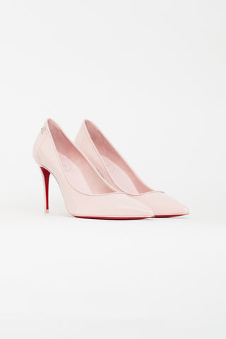 Christian Louboutin Pink Patent Sporty Kate Pump