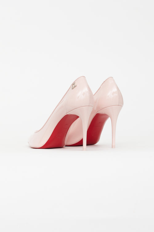 Christian Louboutin Pink Patent Sporty Kate Pump