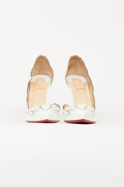 Christian Louboutin White Patent Beloved 100 D
Orsay Heel