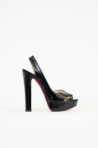 Christian Louboutin Patent Leather Marple Town Pump