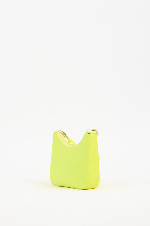 Christian Louboutin Neon Yellow Leather Loubila Mini Bag