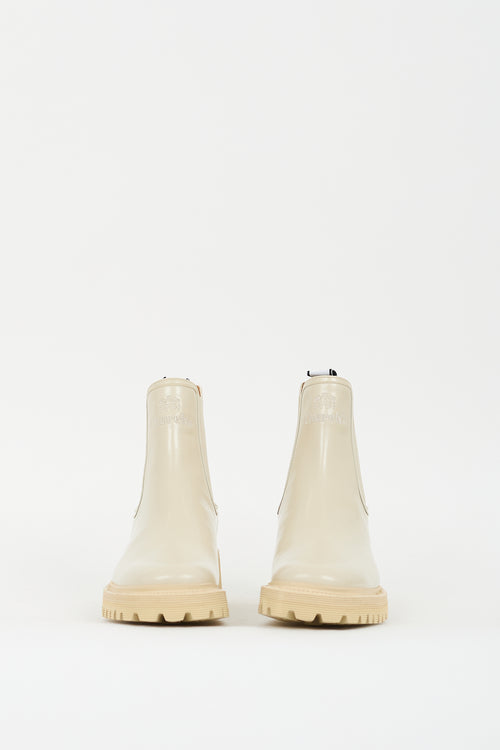 Church
s Beige Leather Gwen Ankle Boot