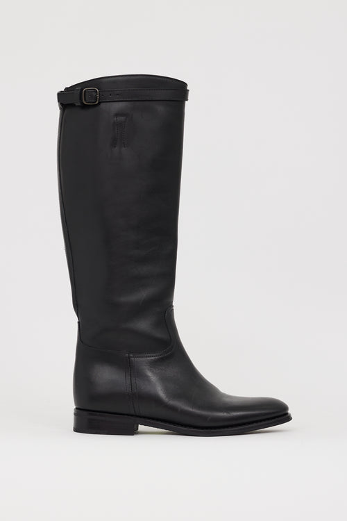 Church
s Black Leather Michelle Knee High Boot