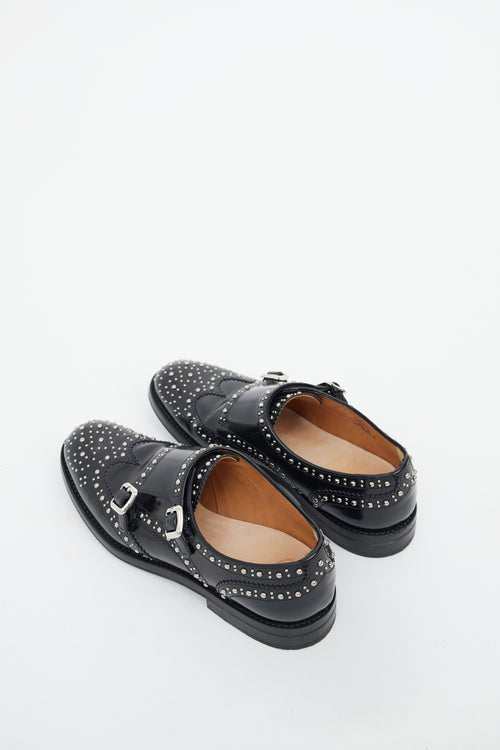 Church
s Black Lana Met Monk Strap Brogues Loafer