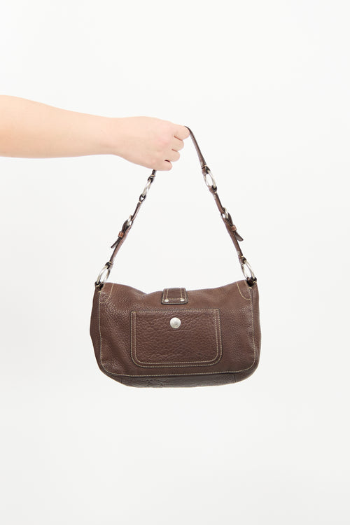 Coach Brown Leather Chelsea Bag