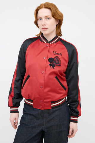 Coach Satin Reversible Jacket