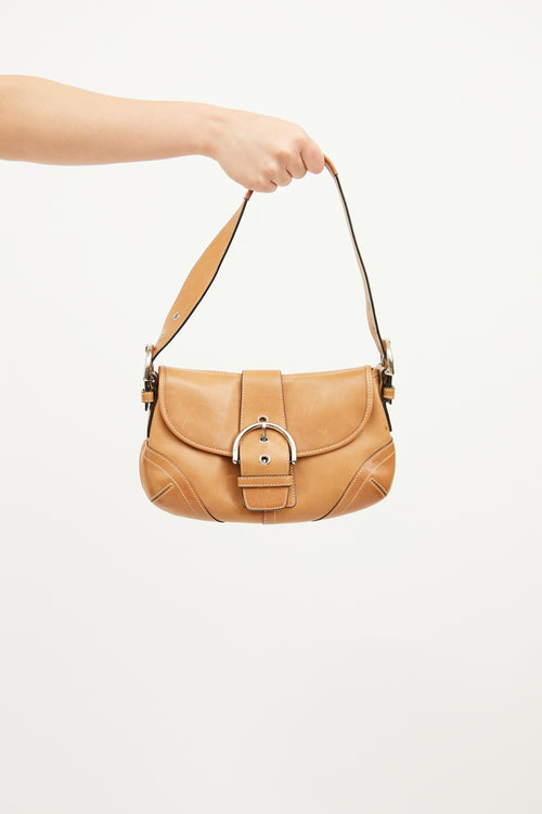 Coach Tan Leather Soho Shoulder Bag