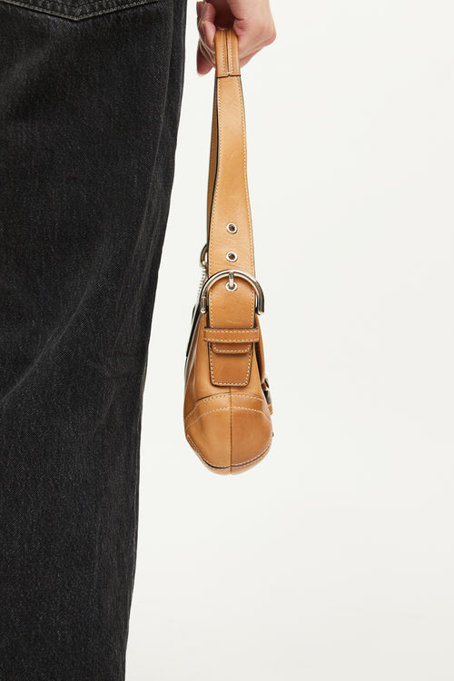 Coach Tan Leather Soho Shoulder Bag