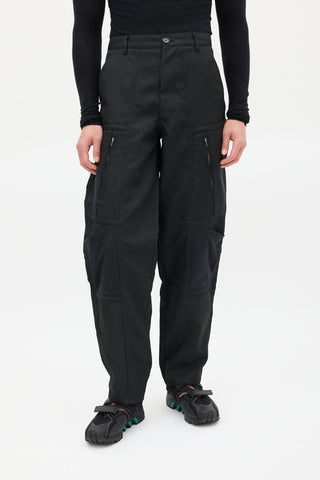 Comme des Garçons Black Cargo Tapered Trouser