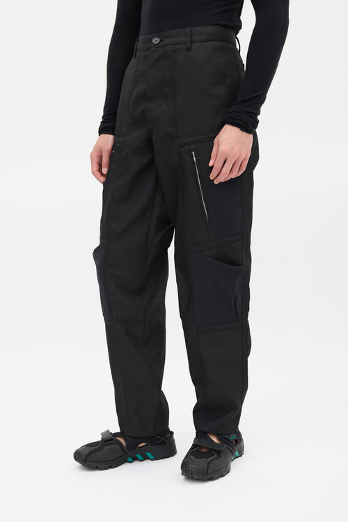 Comme des Garçons Black Cargo Tapered Trouser