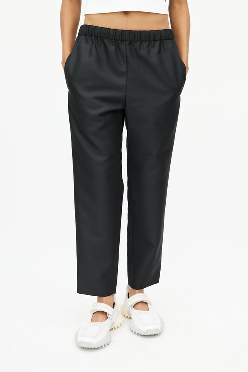 Comme des Garçons Black Elasticized Slim Trouser