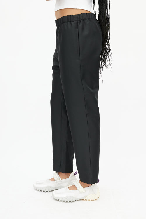 Comme des Garçons Black Elasticized Slim Trouser